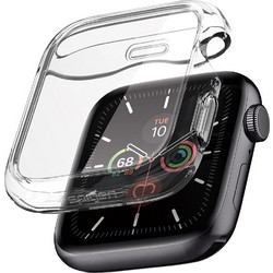 Spigen Ultra Hybrid Θήκη Σιλικόνης με Προστασία Οθόνης για Apple Watch 4 / 5 / 6 / SE 40mm Διαφανής