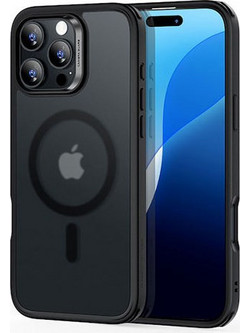 ESR Classic Hybrid Halolock MagSafe Back Cover Frosted Black (iPhone 16 Pro Max)