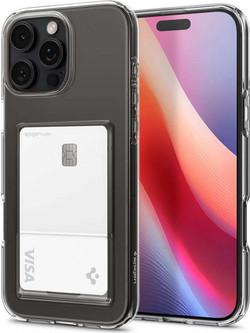 Spigen Crystal Slot Back Cover Clear (iPhone 16 Pro Max)