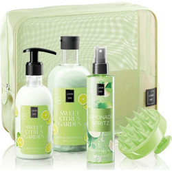 Lavish Care Sweet Citrus Garden Shower Gel 500ml + Body Lotion 300ml + Body Mist 200ml
