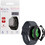 Volte-Tel Πλαστική Θήκη Tempered Glass για Samsung Galaxy Watch 4 44mm Μαύρη