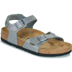 Birkenstock Rio Παιδικά Πέδιλα για Κορίτσι Ανατομικά Ασημί 102942