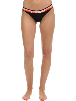 Superdry Bikini Slip Μαύρο W3010449A