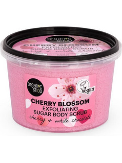 Natura Siberica Organic Shop Cherry Blossom Scrub Σώματος 250ml