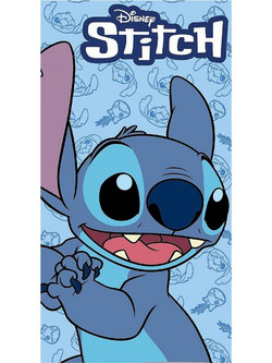 Stitch Παιδική Πετσέτα Θαλάσσης Microfiber Μπλε 70x140cm LIL37-6015