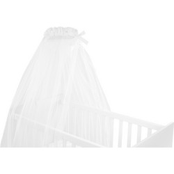 KikkaBoo Sleepy Sheep Κουνουπιέρα Κούνιας Λευκή 480x200cm