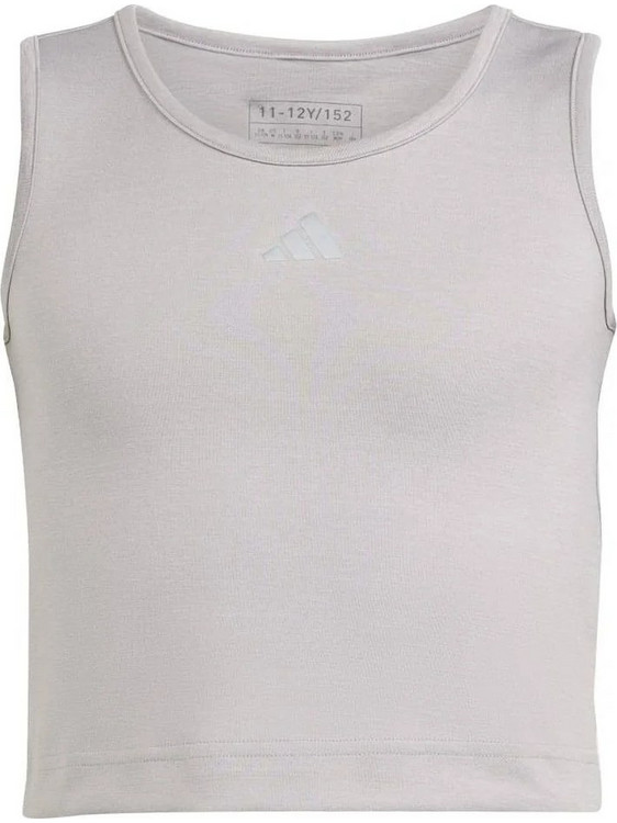 Adidas Παιδικό Crop Top Αμάνικο Nude IR9405-PRLOFI