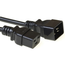 Intronics AK5023 Προέκταση Καλωδίου Τροφοδοσίας IEC C19 to IEC C20 2m