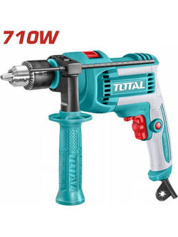 Total TG1071366E Κρουστικό Δράπανο 13mm 710W
