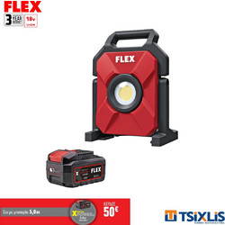 Flex CL10000 Επαναφορτιζόμενος Προβολέας Εργασίας Led 10000lm