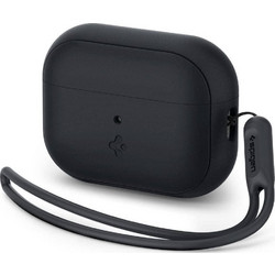 Spigen Fit Strap Θήκη Σιλικόνης για Apple AirPods Pro 1 / 2 Μαύρη