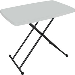 Ankor Ορθογώνιο Τραπέζι Catering Πλαστικό Λευκό 76x49x74cm 843541