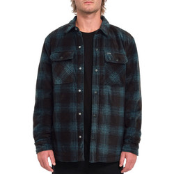 Volcom Ανδρικό Μπουφάν Μαύρο Πετρόλ A5832400-EVG