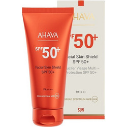 Ahava Facial Skin Shield Αντηλιακό Γαλάκτωμα Προσώπου SPF50+ 50ml