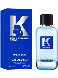 Karl Lagerfeld Jeans Urban Blue Eau de Toilette 100ml