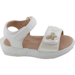 Zak Shoes Παιδικά Πέδιλα για Κορίτσι με Γκλίτερ Λευκά SD12222