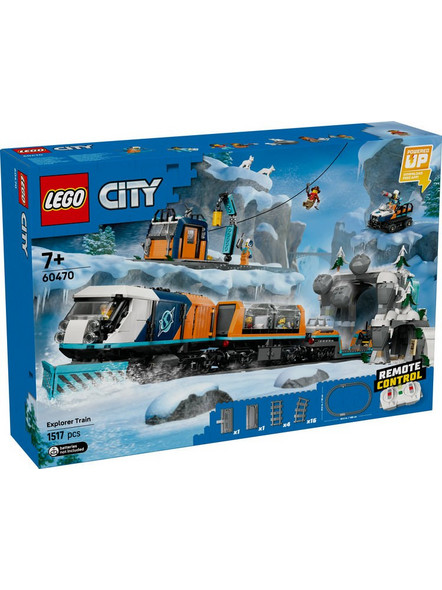 Lego City Explorers' Arctic Polar Express Train για 7+ Ετών 60470