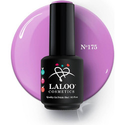 Laloo 175 Λιλά Ημιμόνιμο Βερνίκι Νυχιών 15ml
