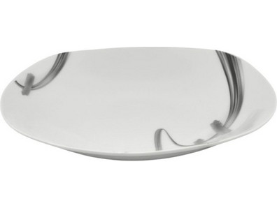 Ankor Πιάτο Βαθύ Πορσελάνης Τετράγωνο 22.5x22.5cm 70505-095