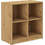 PoliHome Warrior 2x2 Βιβλιοθήκη 79.9x42x80.6cm 162708349