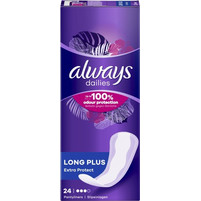 Always Extra Protect Long Plus Σερβιετάκια για Ελαφριά Ροή 3 Σταγόνες 24τμχ