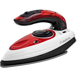 Lexical LSI-1020RED Σίδερο Ατμού Ταξιδίου 1200W με Κεραμική Πλάκα
