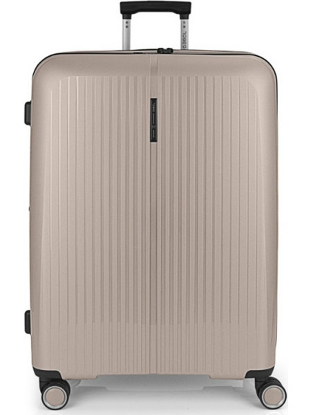 Gabol Brooklyn 123947-006 Βαλίτσα Μεγάλη 75x51x31cm με 4 Ρόδες Μπεζ