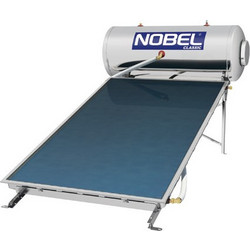 Nobel Classic Ηλιακός Θερμοσίφωνας 120lt 2m² Inox Τριπλής Ενέργειας Χαμηλού Ύψους
