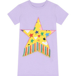 Stella McCartney Παιδικό Φόρεμα Λιλά TW1C21-522