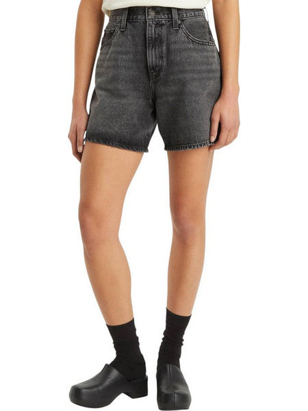 Levi's Γυναικείο Σορτς Τζιν Ψηλόμεσο Μαύρο A9311-0003