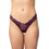 Cottonhill Elegance Γυναικείο Sexy String με Δαντέλα Μπορντό CH0152