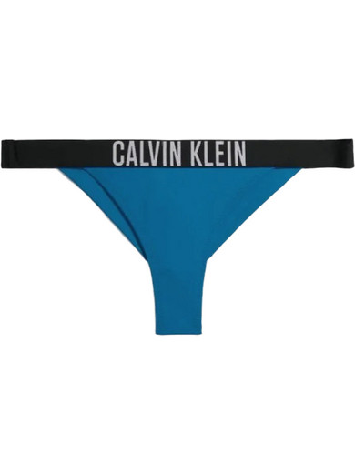 Calvin Klein Ψηλόμεσο Bikini Brazil Μπλε KW0KW02857-CJ6