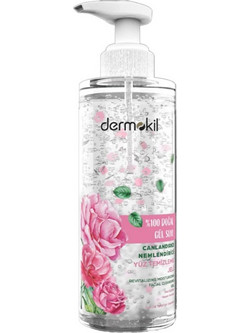 Dermokil Rosewater Ενυδατικό Gel Καθαρισμού Προσώπου 200ml