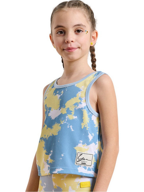 BodyTalk Παιδικό T-Shirt Αμάνικο Γαλάζιο Κίτρινο 1251-708020-00454