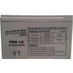 Power AGM PR9-12 Μπαταρία VRLA-AGM 12V 9Ah