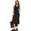 Roxy Good Keepsake Midi Καλοκαιρινό Καθημερινό Φόρεμα Μαύρο ERJKD03512-KTA0