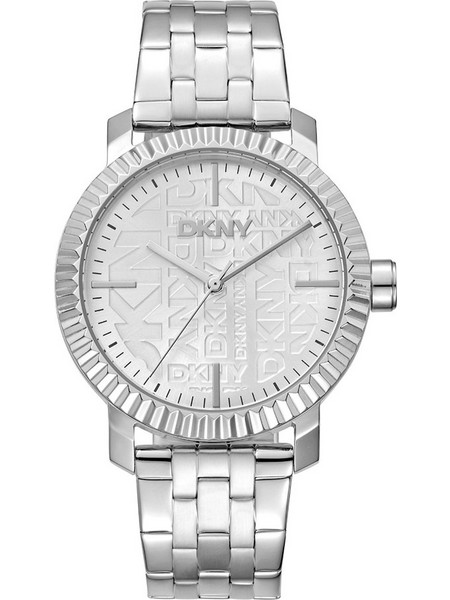 DKNY Γυναικείο Ρολόι με Ασημί Μεταλλικό Μπρασελέ DK1L053M0015