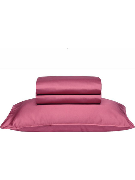 Kentia Σεντόνι King Size Βαμβακοσατέν με Λάστιχο 180x200+35 Opulence 05 Wine