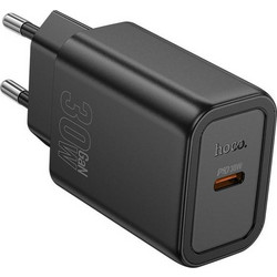 Hoco N62 Φορτιστής χωρίς Καλώδιο με Θύρα USB-C 30W Power Delivery Black