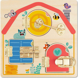 Tooky Toy Μαθαίνω να Ανοιγοκλείνω Κλειδαριές