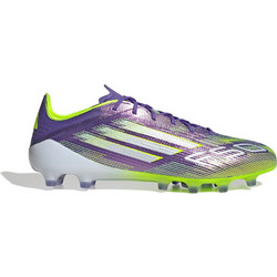Adidas F50 Elite AG JH7638 Ποδοσφαιρικά Παπούτσια με Τάπες Μωβ Lime