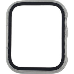 Naxius Πλαστική Θήκη Tempered Glass για Apple Watch 7 / 8 / 9 41mm Διαφανής