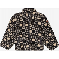 Roxy Παιδική Ζακέτα Fleece με Φερμουάρ Μαύρη Καφέ ERGPF03070