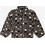 Roxy Παιδική Ζακέτα Fleece με Φερμουάρ Μαύρη Καφέ ERGPF03070