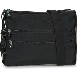 Kipling Γυναικεία Τσάντα Χιαστί Υφασμάτινη Μαύρη με Ιμάντα K13335P39