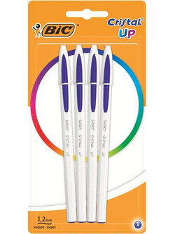 BIC Cristal Up Σετ Στυλό Διαρκείας 1.2mm Μπλε 4τμχ 949875