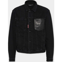 Dsquared2 Ανδρικό Μπουφάν Τζιν Μαύρο S74AM1604D30015-900