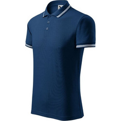 Malfini Urban Ανδρική Αθλητική Μπλούζα Polo Navy Μπλε MLI-21987