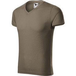 Malfini Ανδρικό Αθλητικό T-Shirt Σοκολατί MLI-14629