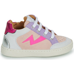 GBB Παιδικά Sneakers Μποτάκια Nude Λιλά Φούξια AL202-27